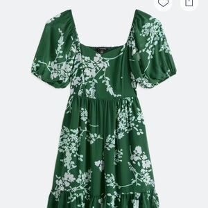 41 Hawthorn Green Floral Mini Dress